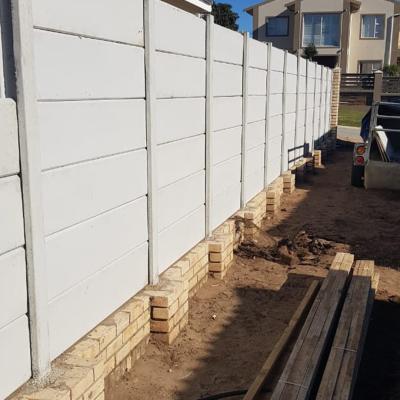Boundary Vibracrete Walls